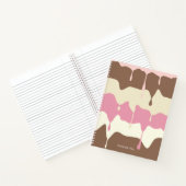 Carnet Crème Glacée Napolitaine Sucrée et Fondante (Intérieur)