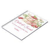 Carnet Crème glacée Sandwich Day Aquarelle Invitation (Côté gauche)