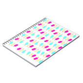 Carnet crème glglace trois couleurs (Côté gauche)