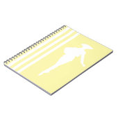 Carnet Crème Grandes Modernes avec Silhouette Mode (Côté gauche)