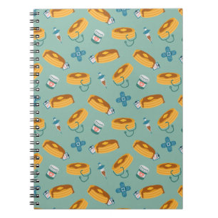 Carnet Crêpes de docteur vert pâle