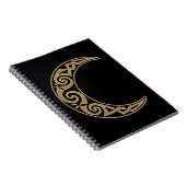 Carnet Crescent lune celtique (Côté Droit)