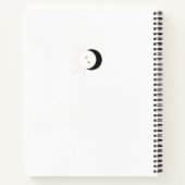 Carnet *~* Crescent Moon Gold Lune Poutres Twinkle Stars (Dos)