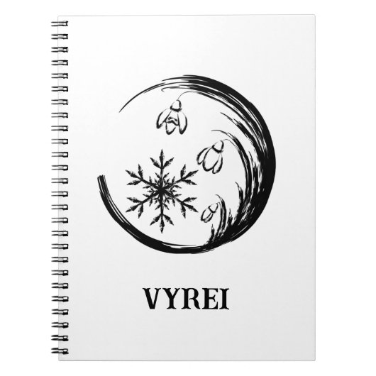 Carnet Crest d'hiver (Devant)