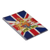 Carnet Crête royale sur l'union Jack (Côté Droit)