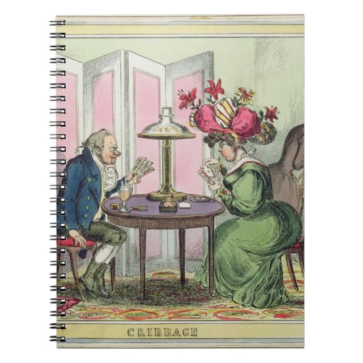 Carnet Cribbage, édité par Thomas McLean, Londres (colo (Devant)