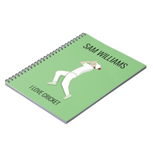 Carnet Cricket (Côté gauche)