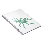 Carnet Cricket vert (Côté Droit)