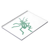 Carnet Cricket vert (Côté gauche)