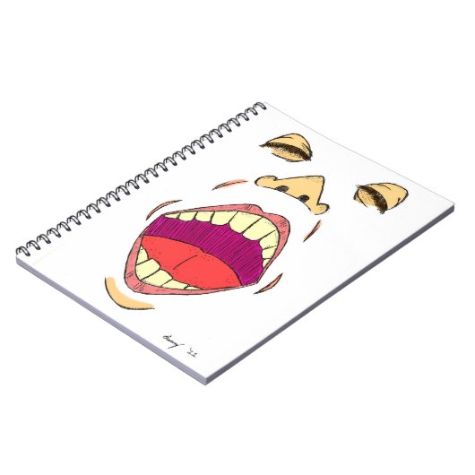 carnet "crier" (Côté gauche)