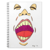 carnet "crier" (Devant)
