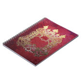 Carnet Crimson à l'encre tombée (Côté gauche)