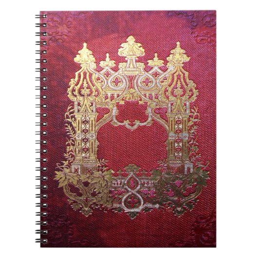 Carnet Crimson à l'encre tombée (Devant)