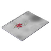 Carnet Crimson Butterfly Bloom Spiral notebook (Côté gauche)