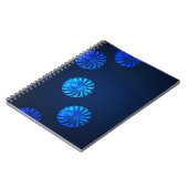 Carnet Cristal bleu design irlandais (Côté gauche)