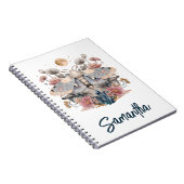 Carnet Cristal céleste de la teigne florale (Côté Droit)