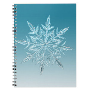 Carnet Cristal de glace bleu