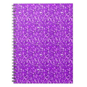 Carnet cristal druzy - améthyste pourpre
