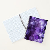 Carnet cristaux d'asméthyste (Intérieur)