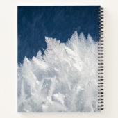 Carnet Cristaux de glace d'hiver (Dos)
