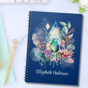 Carnet Cristaux magiques artistiques Dreamcatcher