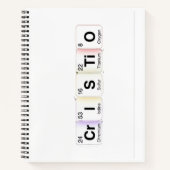 Carnet Cristo Elementos Químicos (Devant)