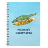 Carnet Croc Fusée (Devant)