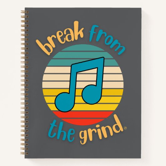 Carnet Croche de musique (Devant)