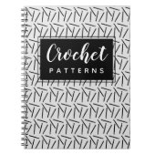 Carnet Crochet Hooks Fil et Motif de l'artisanat Organisa (Devant)