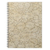 Carnet crochet Lace Floral Pattern + your ideas (Devant)