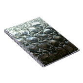 Carnet Crocodile Caiman Faux Alligator-Skin Design (Côté Droit)