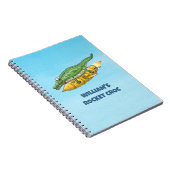 Carnet Crocodile Fusée (Côté Droit)