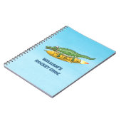 Carnet Crocodile Fusée (Côté gauche)