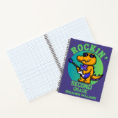 Carnet Crocodile Musical Retour À L'École Niveau Customis (Intérieur)