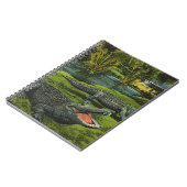 Carnet Crocodiles vintages, Reptiles Marine Life Animaux (Côté gauche)