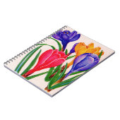 Carnet crocus (Côté gauche)