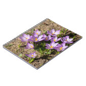 Carnet Crocus de printemps mignons (Côté gauche)