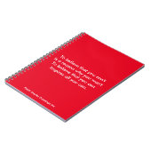 Carnet Croire (Côté gauche)