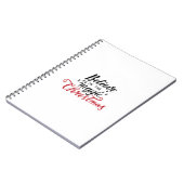 Carnet Croire à la magie de Noël (Côté gauche)