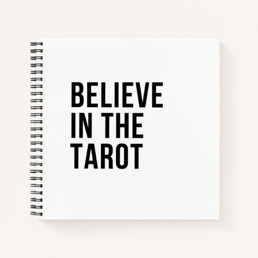 Carnet Croire au Tarot (Devant)