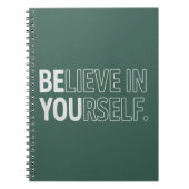Carnet Croire En Soi Professeur Motivation Positive (Devant)