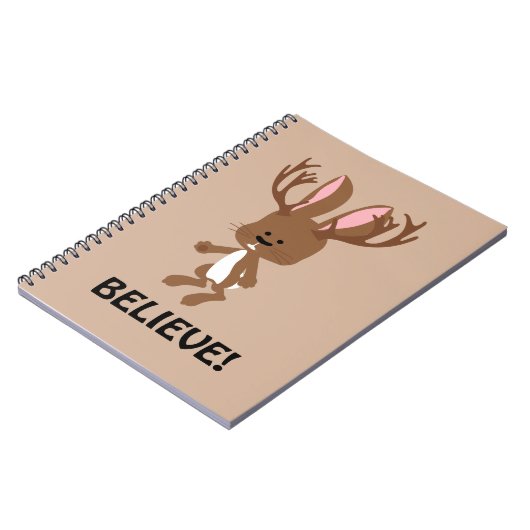 Carnet Crois ! Cute Jackalope (Côté gauche)