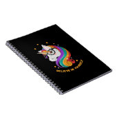 Carnet Crois En Toi-Même Unicorne (Côté Droit)