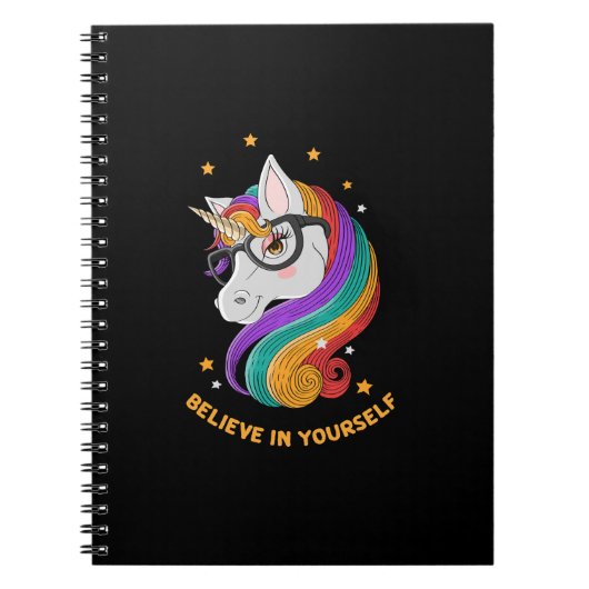 Carnet Crois En Toi-Même Unicorne (Devant)