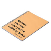 Carnet Crois que tu peux (Côté gauche)