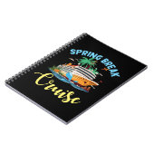 Carnet Croisière de vacances de printemps (Côté gauche)