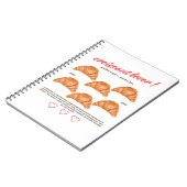 Carnet croissant (Côté gauche)