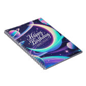 Carnet Croissant lune, étoiles, planètes (Côté Droit)
