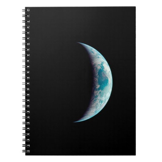 Carnet croissant planète terre science espace univers gee (Devant)