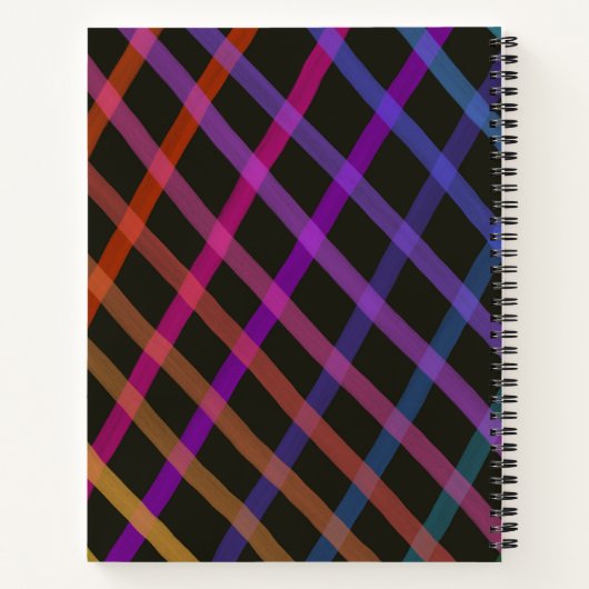 Carnet Croix arc-en-ciel (Dos)